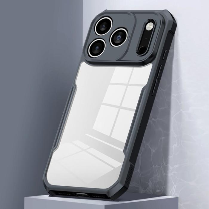 XUNDD - XUNDD Mobilskal till iPhone 17 Pro Dropproof TPU + Akryl Klar Bakside