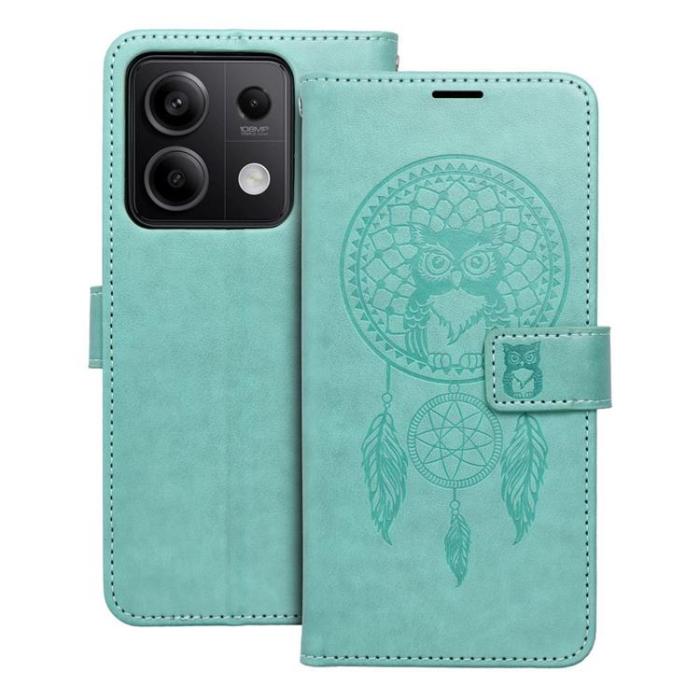 OEM - Xiaomi Redmi Note 13 5G Plånboksfodral Mezzo - Grön