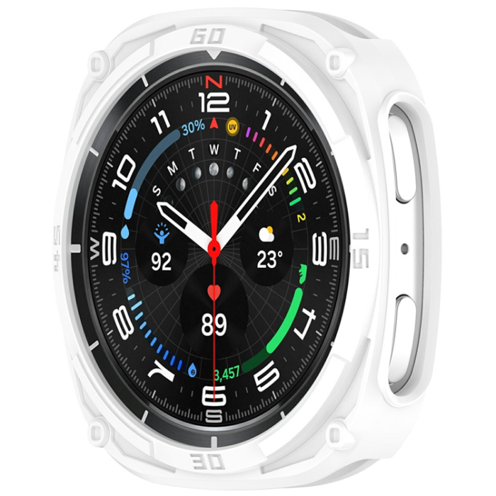 A-One Brand - Galaxy Watch 8 (40mm) Skal Hollow Shockproof Bumper - Vit