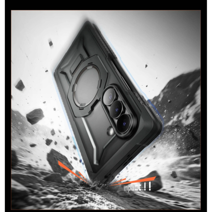 SupCase - [2-Pack] SupCase Mobilskal Magsafe För Galaxy Z Fold 8 UB Grip - Svart