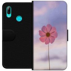 iSecrets - Plånboksfodral till Huawei P smart 2019 med Rosa blomma