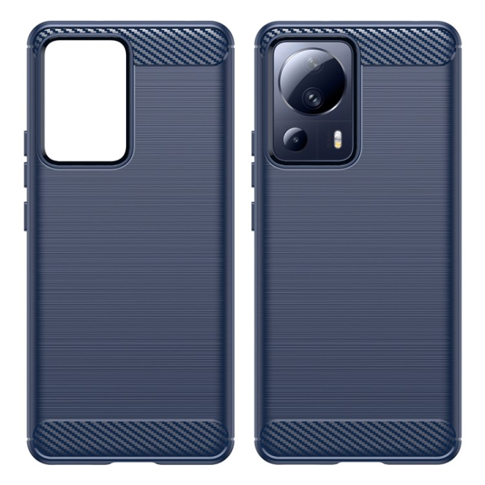 OEM - Xiaomi 13 Lite Mobilskal Carbon Fiber - Blå