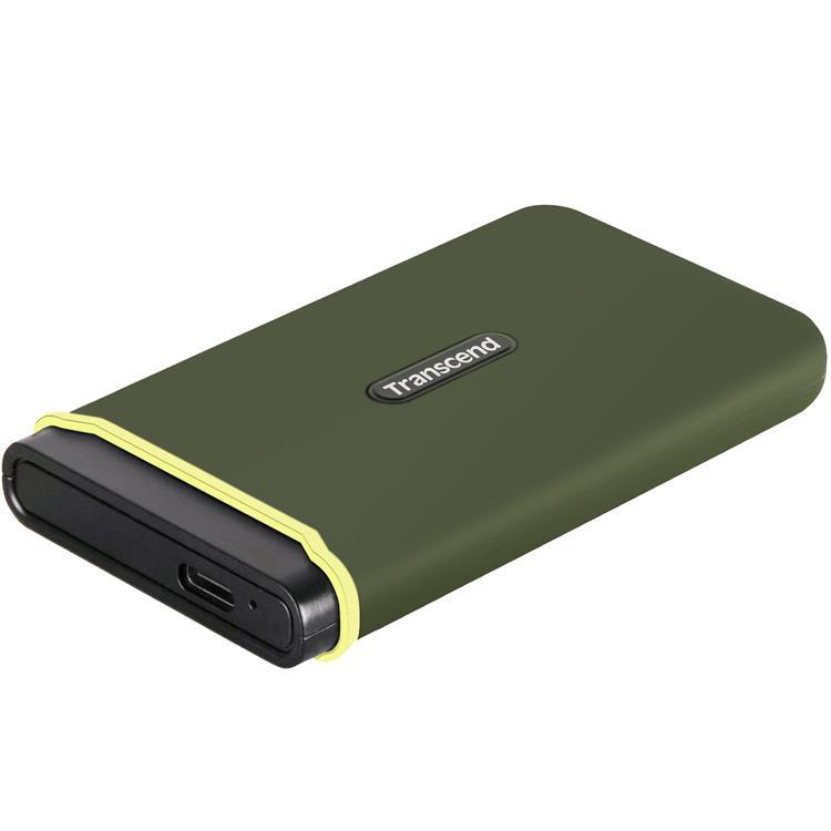 Transcend Portabel SSD USB-C 1TB - Military Grön | 380 | AlltMobil