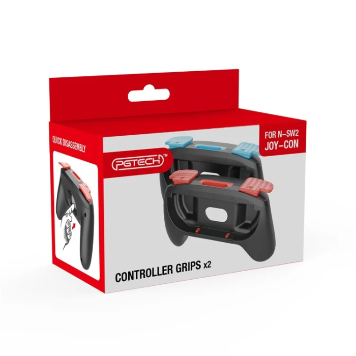 PGTECH - PGTECH Nintendo Switch 2 Vänster och Höger Joy-Con Grip Handtag