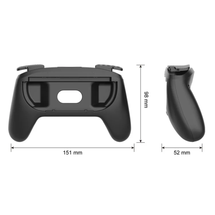 PGTECH - PGTECH Nintendo Switch 2 Vänster och Höger Joy-Con Grip Handtag