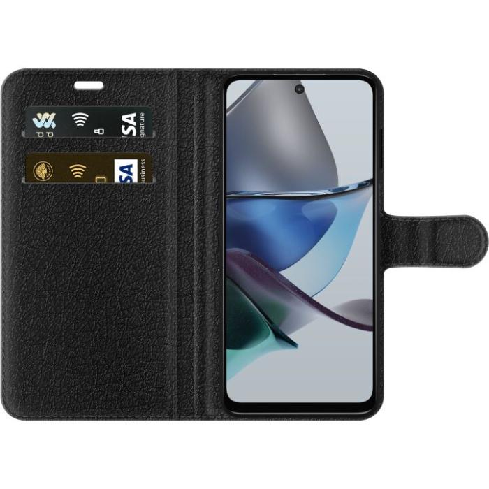 iSecrets - Plånboksfodral till Motorola Moto G23 med Rosa Tulpaner