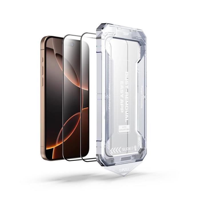 Boom of Sweden - LIVSTIDSGARANTI - BOOM iPhone 16 Pro Max Härdat Glas Skärmskydd - 2 Pack