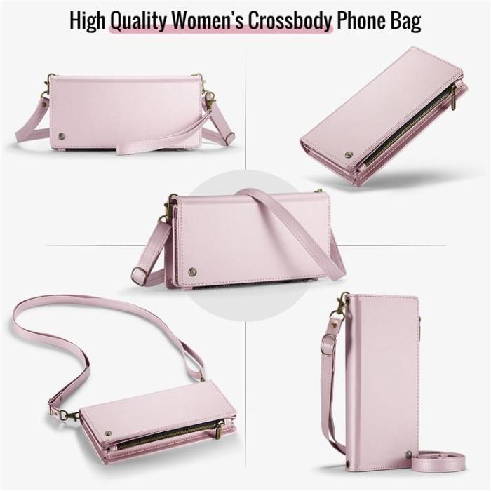 Caseme - CASEME Me10 Crossbody Väskor Zipper - Rosa