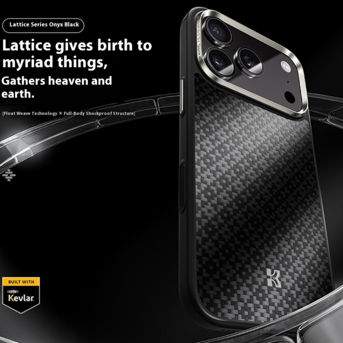 Benks - BENKS iPhone 17 Pro Max Mobilskal MagSafe Aramid Fiber Weave