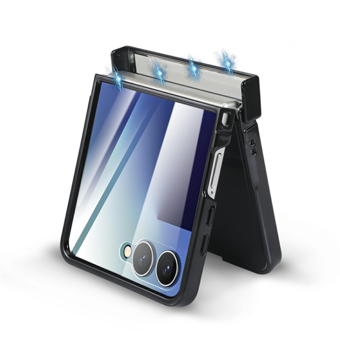 A-One Brand - Galaxy Z Flip 7 Mobilskal MagSafe Electroplating Vein