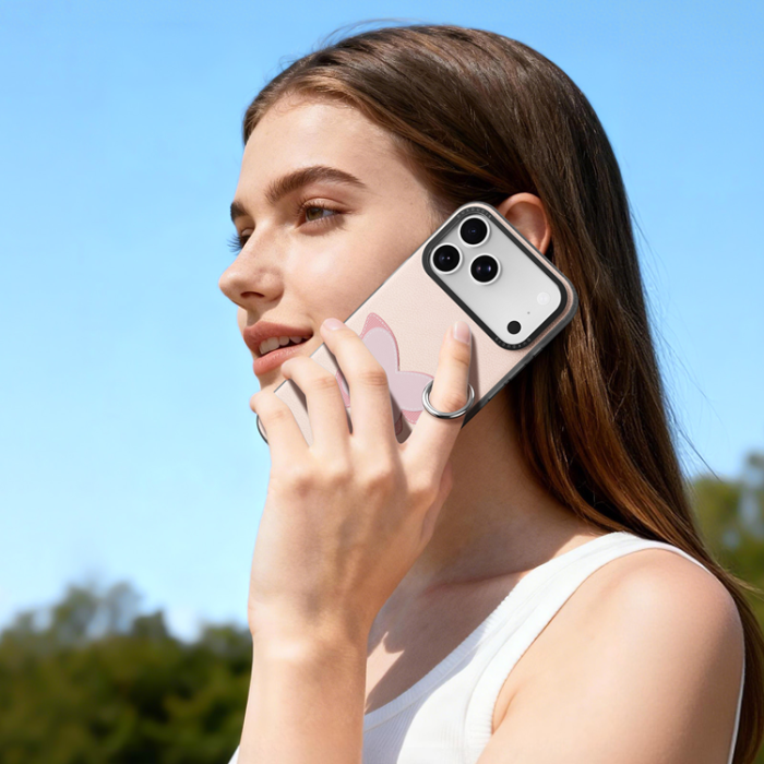 Dux Ducis - DUX DUCIS iPhone 17 Pro Mobilskal med Fingerring/Rem Luvy Series