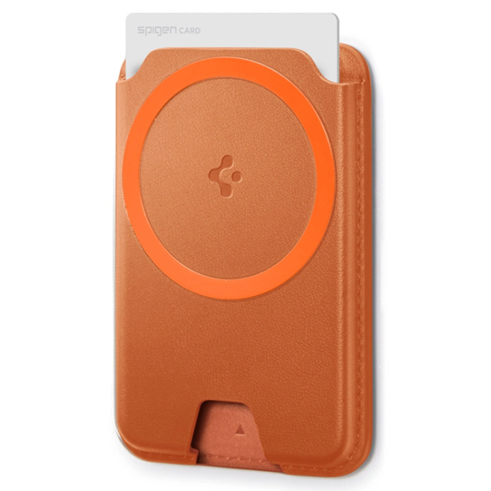 Spigen - Spigen Valentinus Magsafe Universal Magnetic Korthållare - Metallic Orange