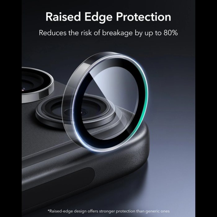Tech-Protect - ESR Härdat Glas Kameraskydd för iPhone 18 Pro/18 Pro Max Armorite