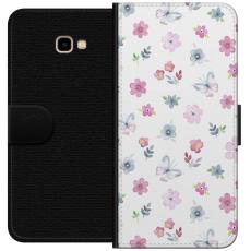 iSecrets - Plånboksfodral till Samsung Galaxy J4+ med Blommor och fjärillar