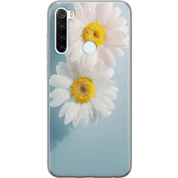 iSecrets - Mobilskal till Xiaomi Redmi Note 8 med Sommarblommor