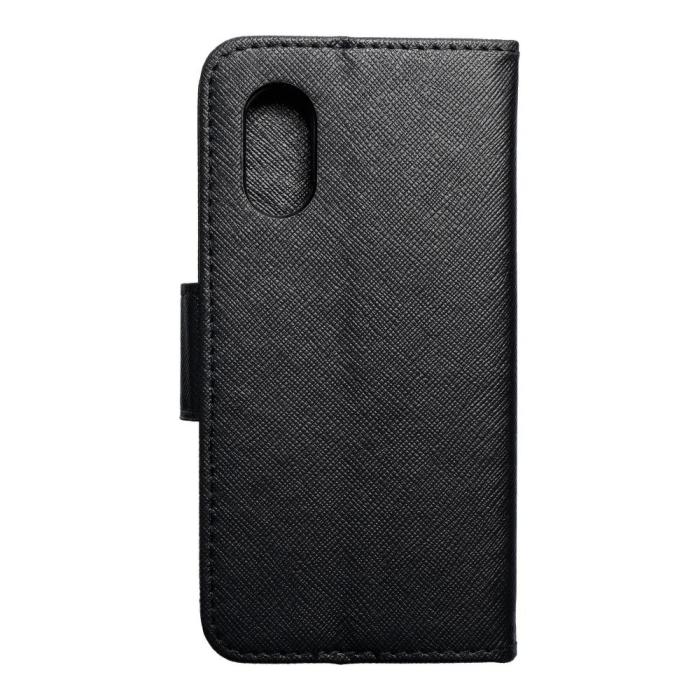 OEM - Galaxy Xcover 5 Plånboksfodral Fancy Eco Läder - Svart