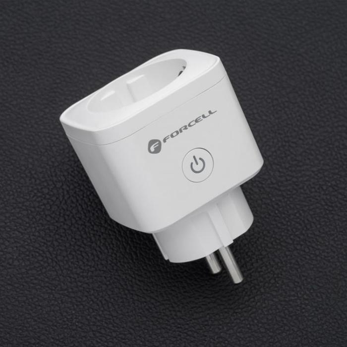Forcell - Forcell Smart Plug 230V med WiFi Stöd för Tuya/Amazon Alexa