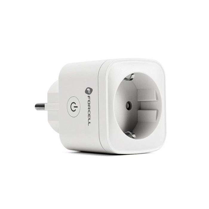 Forcell - Forcell Smart Plug 230V med WiFi Stöd för Tuya/Amazon Alexa