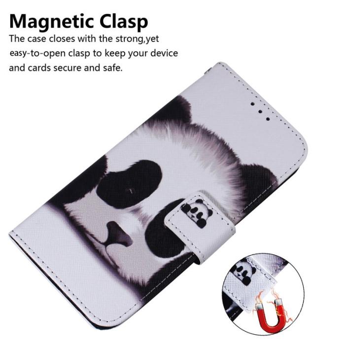 OEM - Samsung Galaxy S26 / S26 Pro Plånboksfodral Mönstertryck Konstläder - Panda