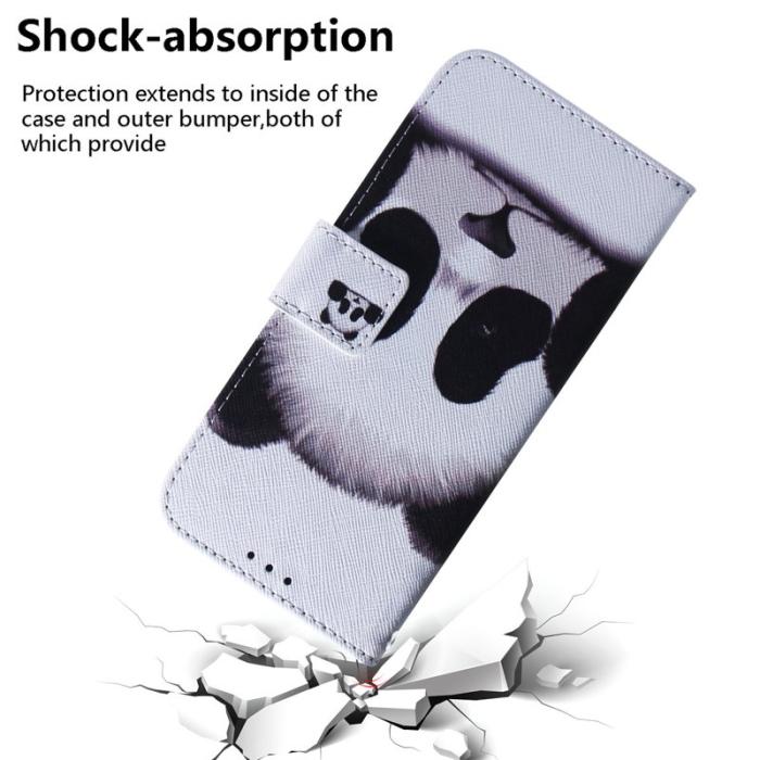 OEM - Samsung Galaxy S26 / S26 Pro Plånboksfodral Mönstertryck Konstläder - Panda