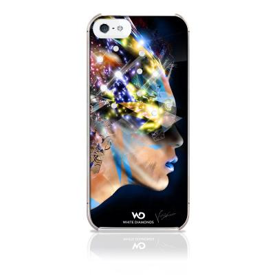 White Diamonds Nafrotiti till Apple iPhone 5/5S/SE- Svart