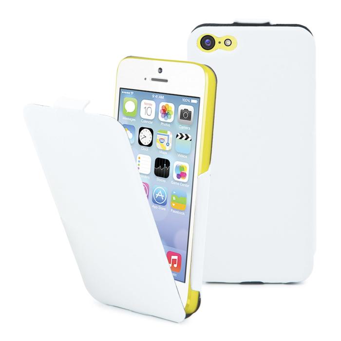 Muvit - Muvit iFlip case till iPhone 5c - Vit