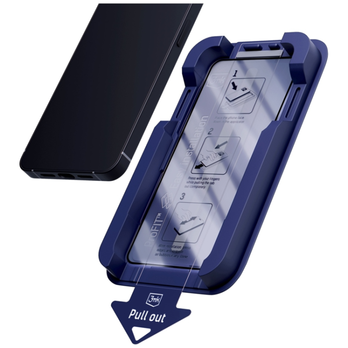 3MK - 3MK iPhone 18 Pro Härdat Glas Skärmskydd HardGlass Max Privacy