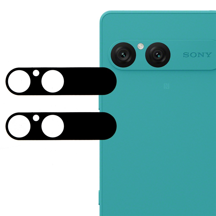 [2-Pack] Sony Xperia 10 VII Härdat Glas Kameraskydd 2.5D Arc Edge | 2353 | AlltMobil