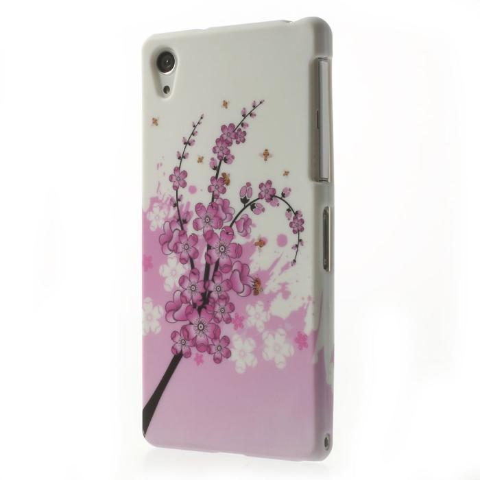 UTGATT5 - Flexicase Skal till Sony Xperia Z1 - Sommar Rosa