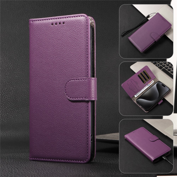 A-One Brand - iPhone 17 Plånboksfodral RFID Blocking med Handledsrem