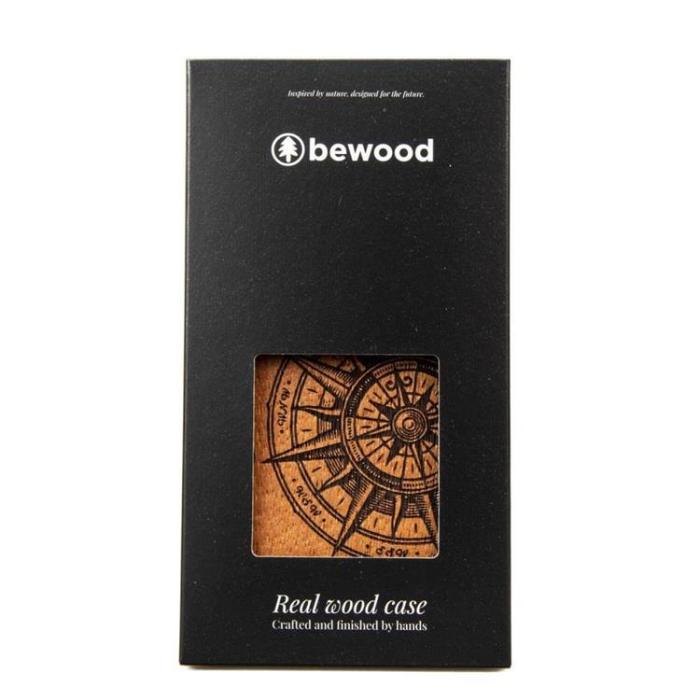 Bewood - Bewood iPhone 14 Mobilskal Magsafe Wooden Traveler Merbau