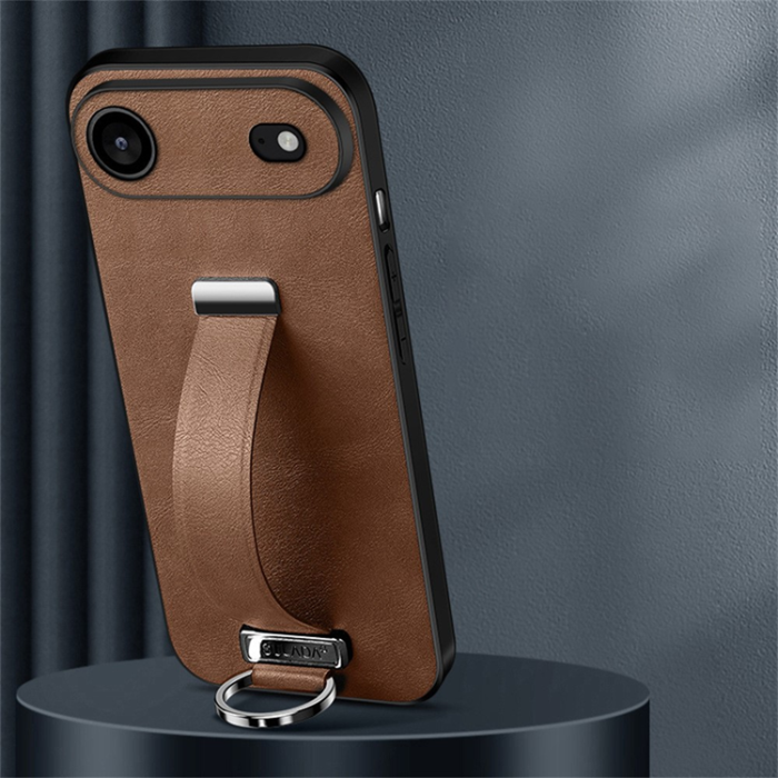 SULADA - SULADA iPhone Air Mobilskal Armband Kickstand Fashion - Brun
