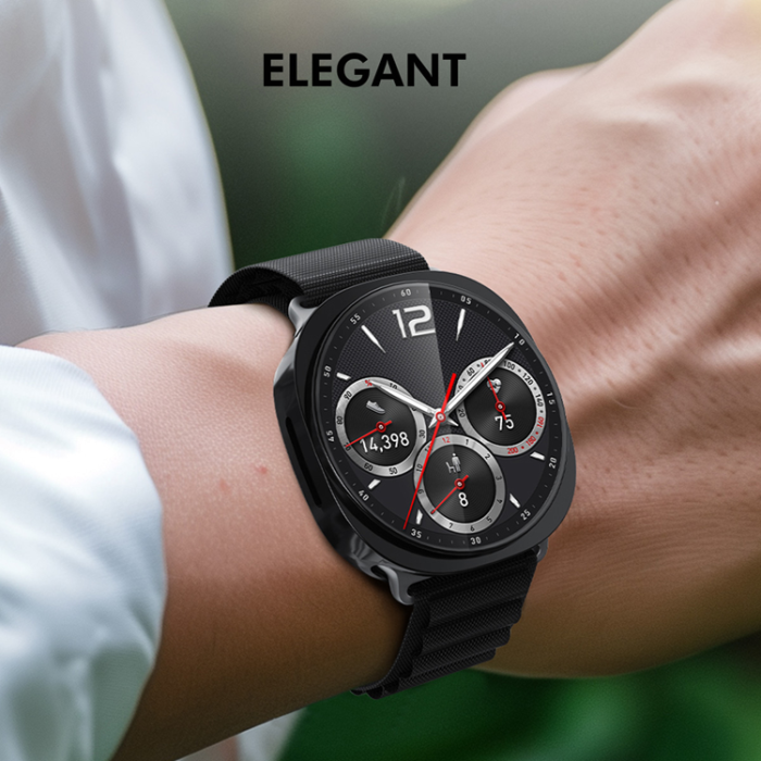 ENKAY - ENKAY Galaxy Watch 8 (44mm) Skal TPU Electroplating - Rosa