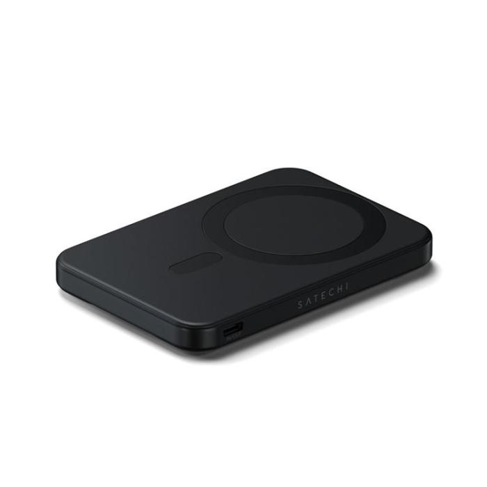 Satechi - Satechi Qi2 MagSafe Powerbank 5000mAh med Stativ - Svart