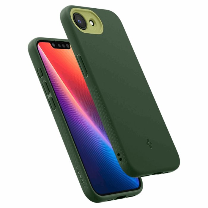 Spigen - Spigen iPhone 16e Mobilskal Magsafe Nano Pop - Avo Grön