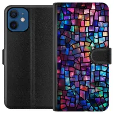 iSecrets - Pl&aring;nboksfodral till Apple iPhone 12 mini med Disco