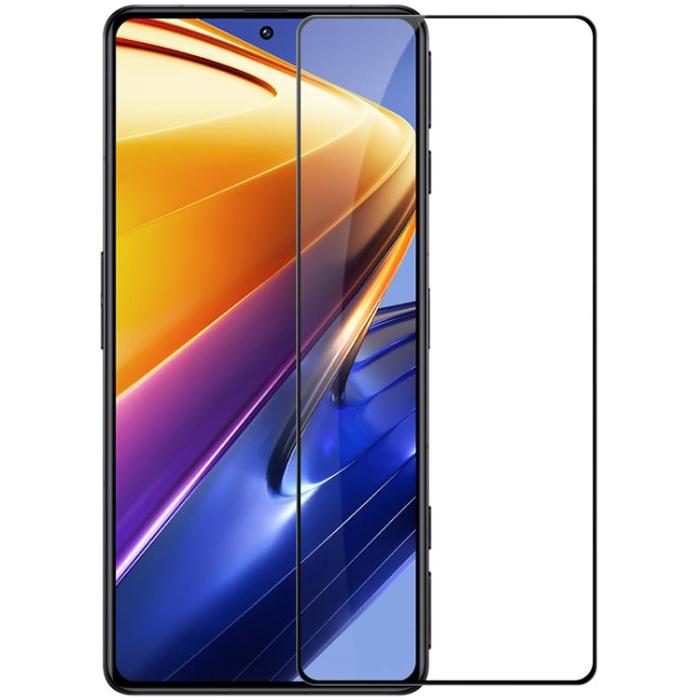 UTGATT1 - Nillkin Xiaomi Poco F4 GT Härdat glas CP + PRO Ultra-Thin 0.2mm 9H - Svart