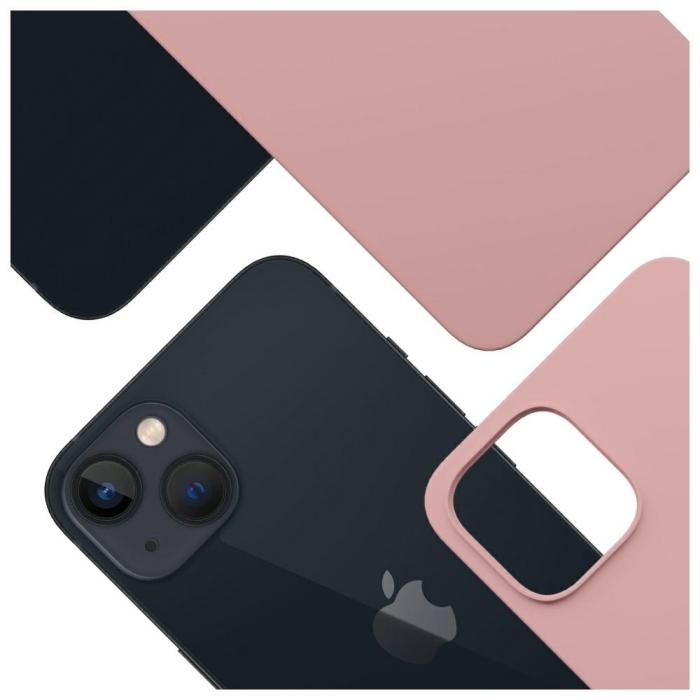 3MK - 3MK iPhone 15 Mobilskal MagSafe Silikon Hardy - Rosa