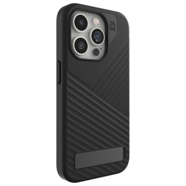 ZAGG Mobilskal till iPhone 15 Pro MagSafe Denali Snap Kickstand - Svart