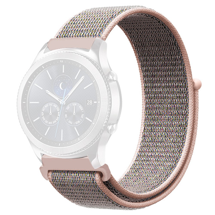 KALEBOL - Kalebol Galaxy Watch 6/6 Classic Armband Nylon Loop - Rosa
