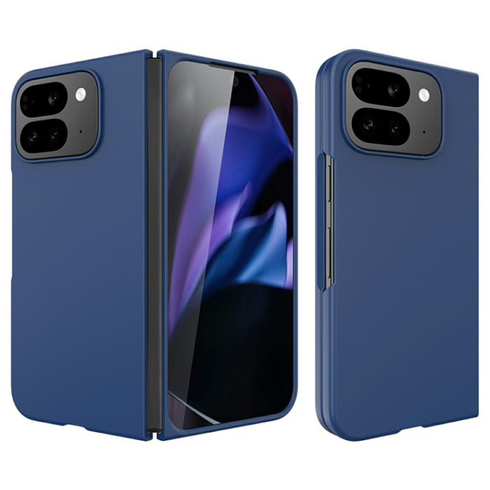 A-One Brand - Google Pixel 10 Pro Fold Mobilskal Skin-Feel Rubberized - Blå