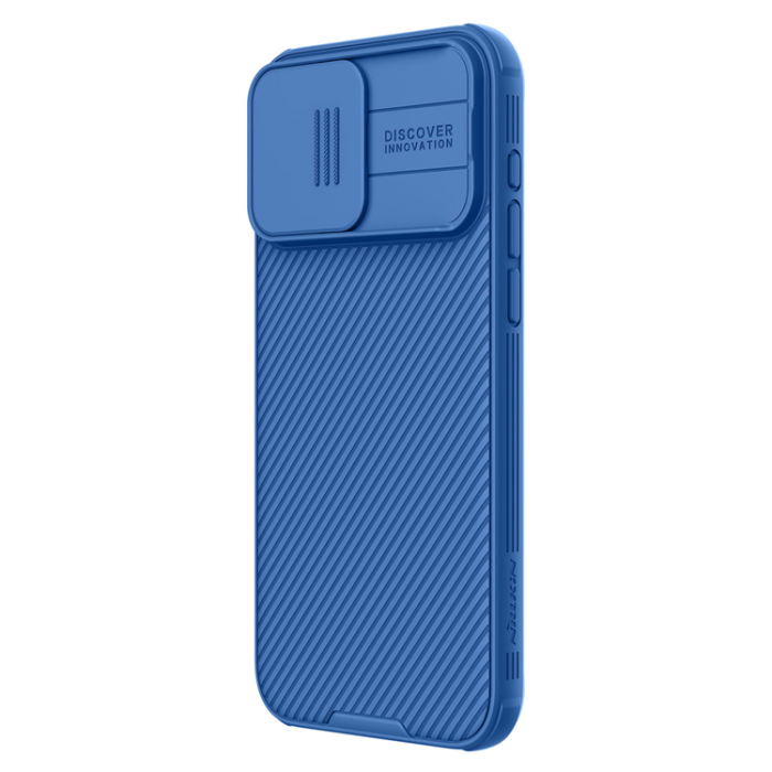 Nillkin - Nillkin iPhone 15 Pro Mobilskal CamShield Magnetic - Blå