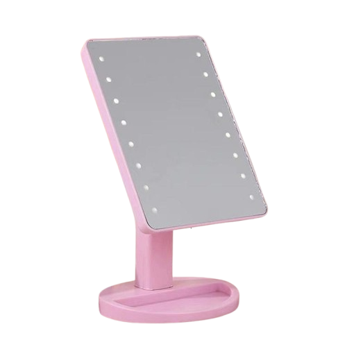 LED-lampor Sminkspegel - Rosa (Rosa) | 264 | AlltMobil