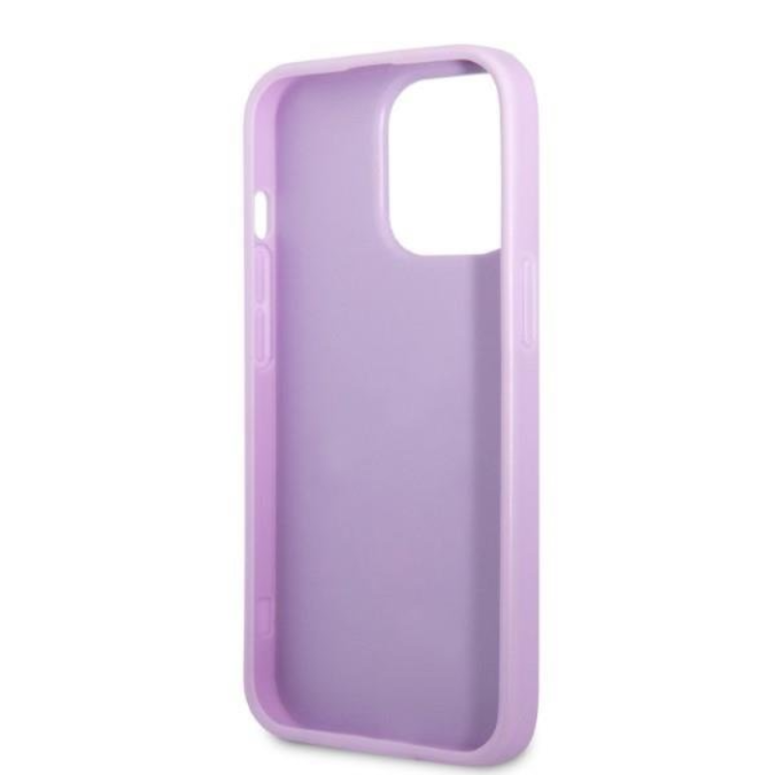 Guess - Guess iPhone 13 Pro Mobilskal Saffiano Small Metall Logo