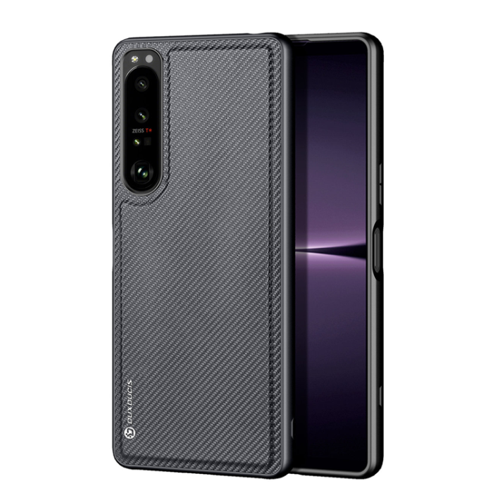 UTGATT5 - Dux Ducis Sony Xperia 1 IV Skal Fino Nylon - Svart