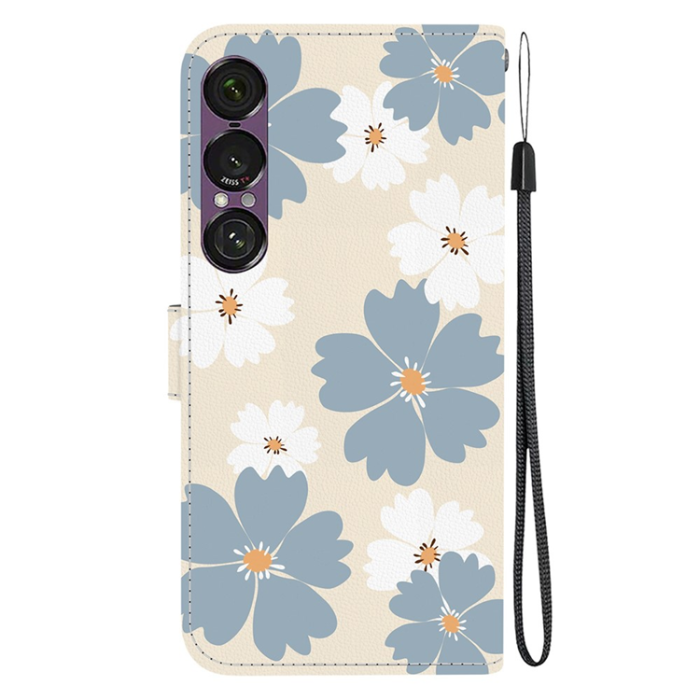 A-One Brand - Sony Xperia 1 VII Plånboksfodral Pattern Printing - Daisy