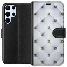 Gustaf - Pl&aring;nboksfodral till Samsung Galaxy S24 Ultra med Fancy