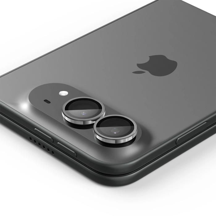Spigen - Spigen [2-Pack] Härdat Glas Kameralinsskydd För iPhone Duo EZ Fit Optik Pro