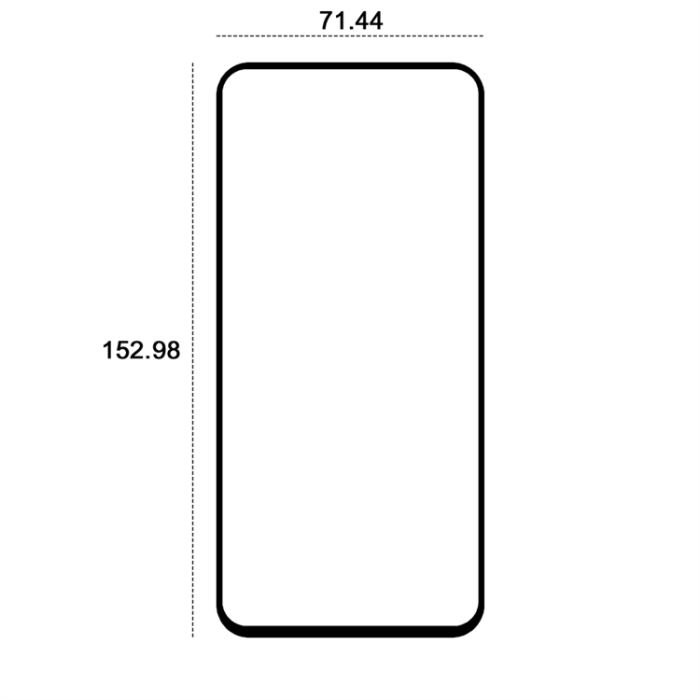 Etteri - Etteri Galaxy S23 FE Härdat Glas Skärmskydd 9D - Svart