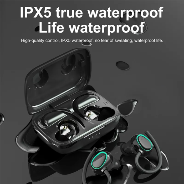 A-One Brand - i22 Ear-Hook Hörlurar Bluetooth TWS Sports Trådlös